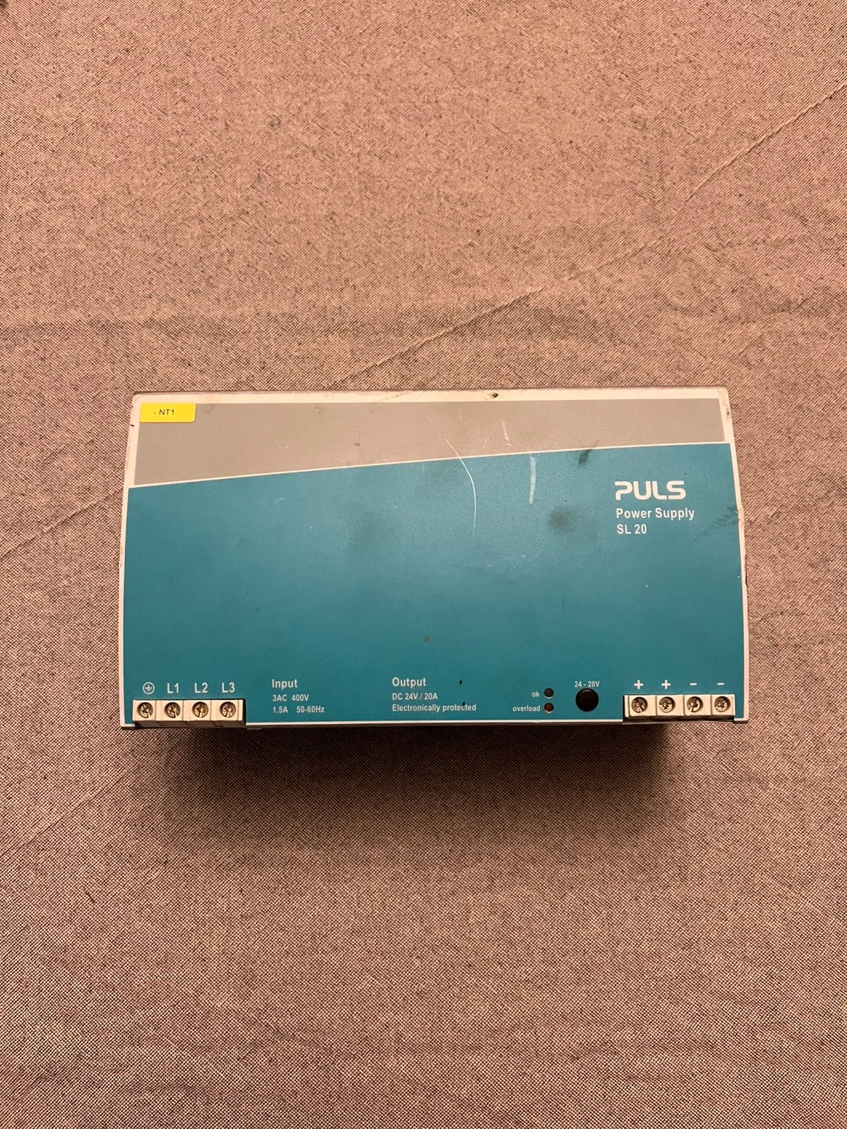 PULS SL20.300 industriële voeding – 24 V / 20 A / 480 W, Ophalen of Verzenden, Gebruikt