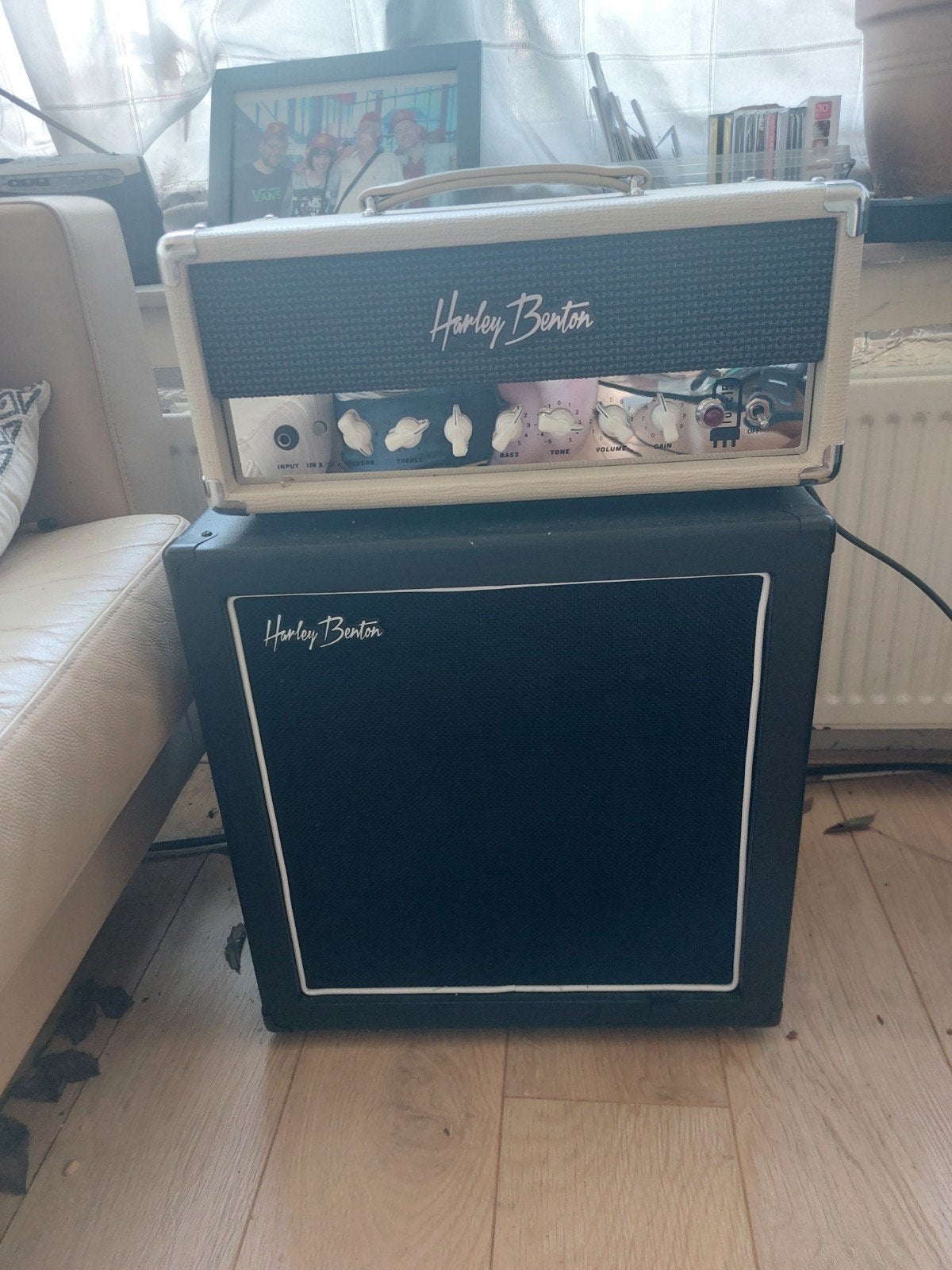 Buizen amp met cabinetk9, Ophalen, Minder dan 50 watt