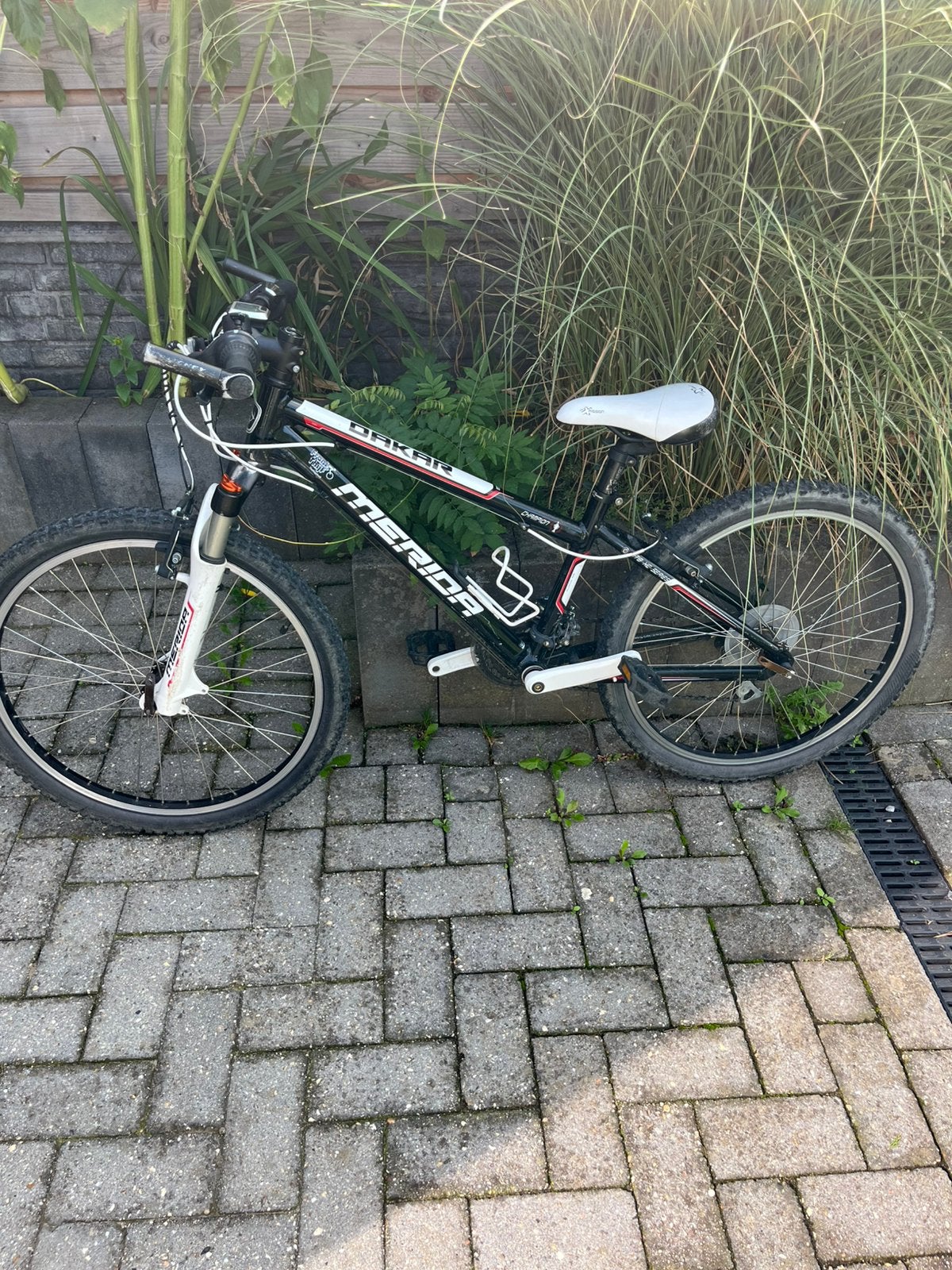Merida dakar mountainbike, Ophalen, 24 inch, Velgrem, Versnellingen