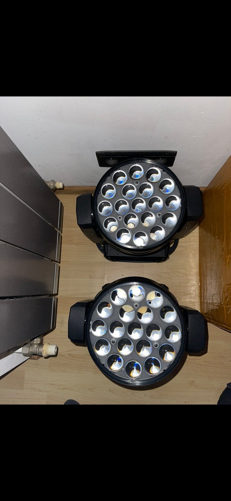 Te set van 2 moving heads, Ophalen, Zo goed als nieuw, Licht, Kleur