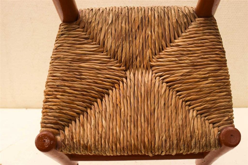 Vintage Houten Kinderstoeltje 50589, Ophalen of Verzenden, Gebruikt, Meegroeistoel