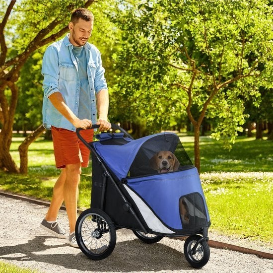 Opvouwbare Hondenwagen – Hondenbuggy – Hondentrolley, Corvance B.V., Verzenden, Nieuw, Corvancebol@gmail.com