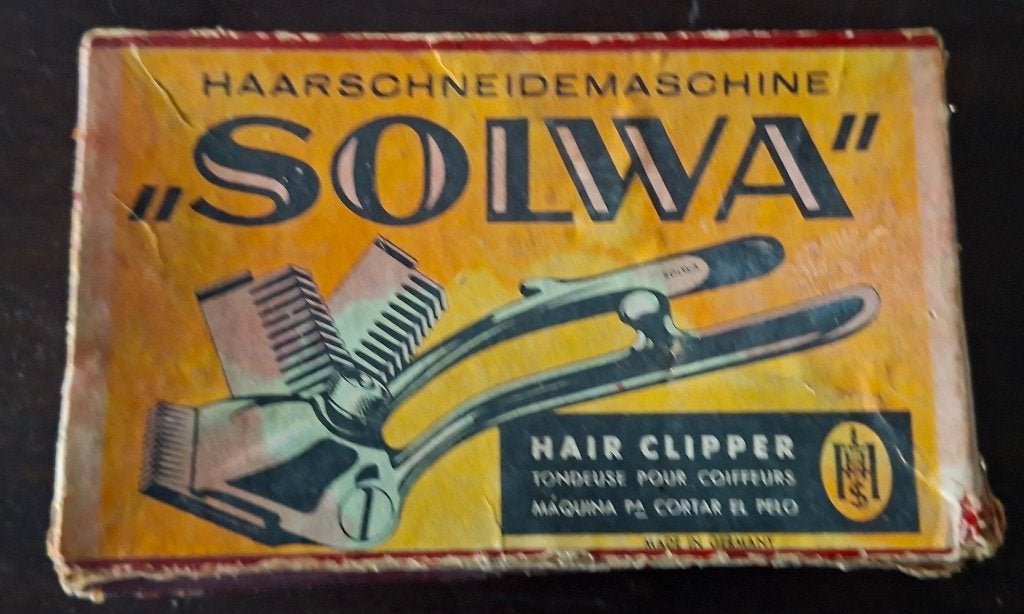 vintage "Solwa" clipper / tondeuze, Ophalen of Verzenden