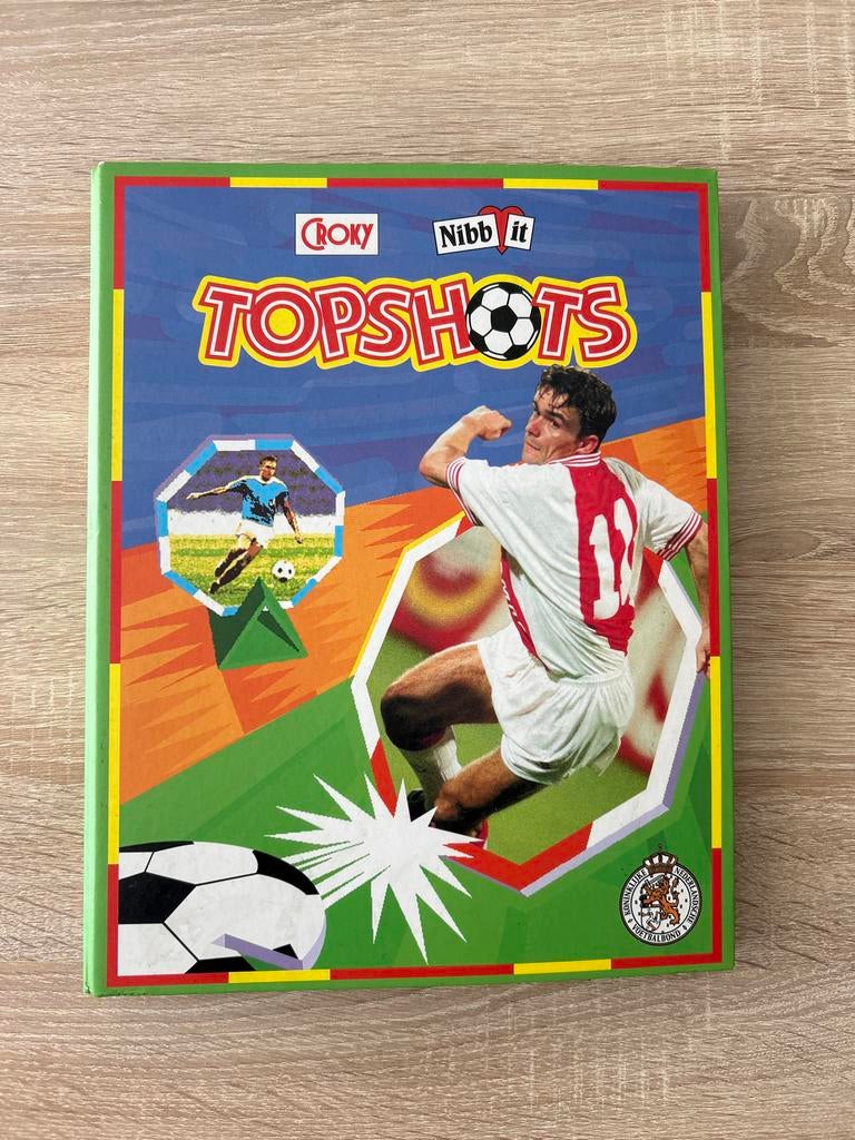 Croky Nibbit Topshots Voetbalplaatjes Album EK '96, Ophalen of Verzenden, Gebruikt, Overige typen
