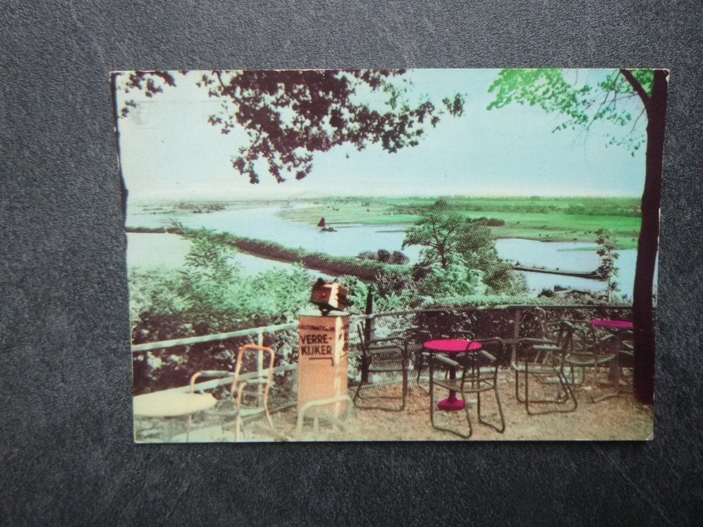 Oosterbeek, Rijngezicht van de westerbouwing, Verzamelen, Verzenden, 1980 tot heden, Gelopen, Gelderland
