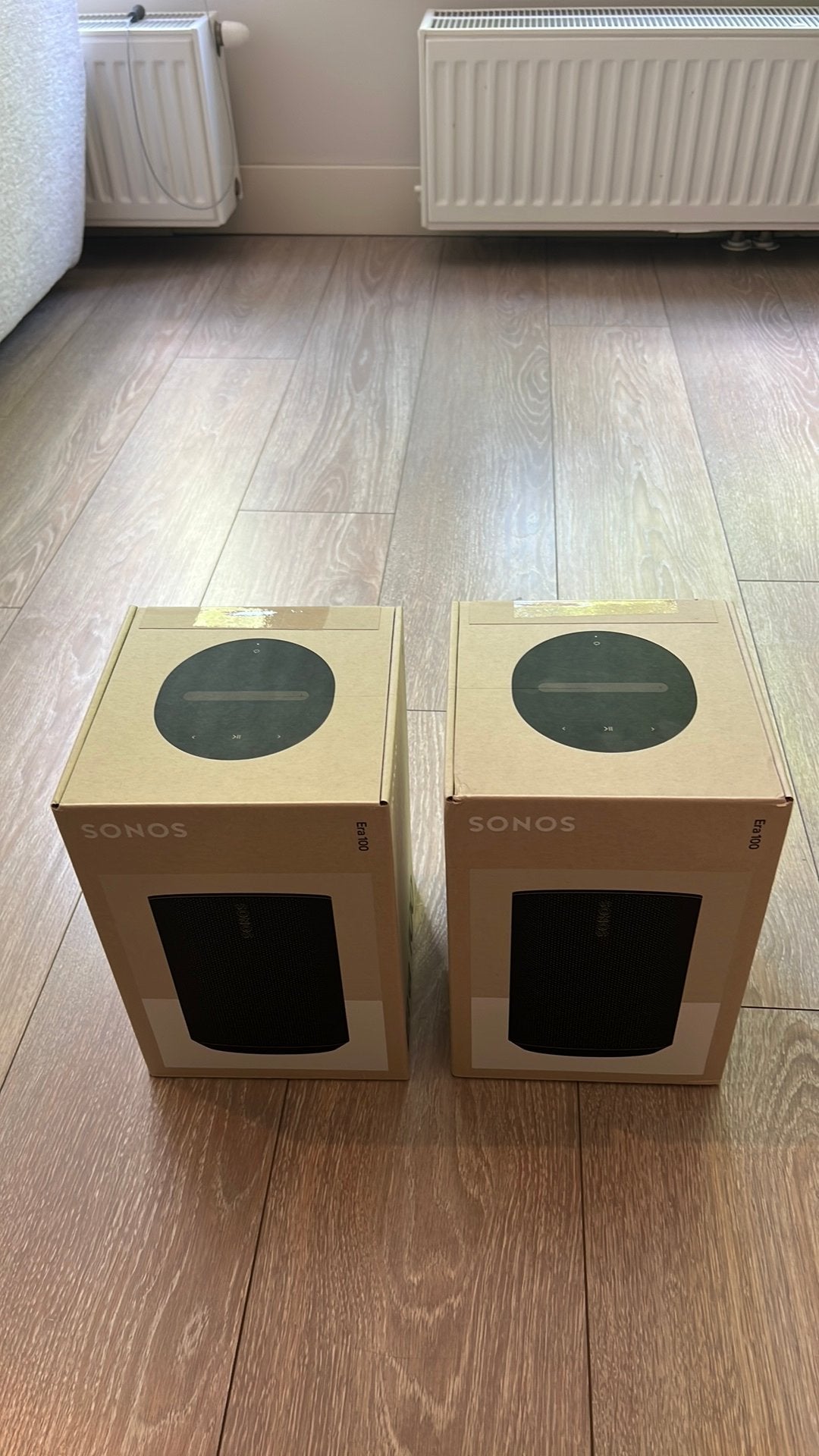 Sonos Era 100 - lege dozen, Audio, Tv en Foto, Luidsprekers, Ophalen, Zo goed als nieuw, Sonos