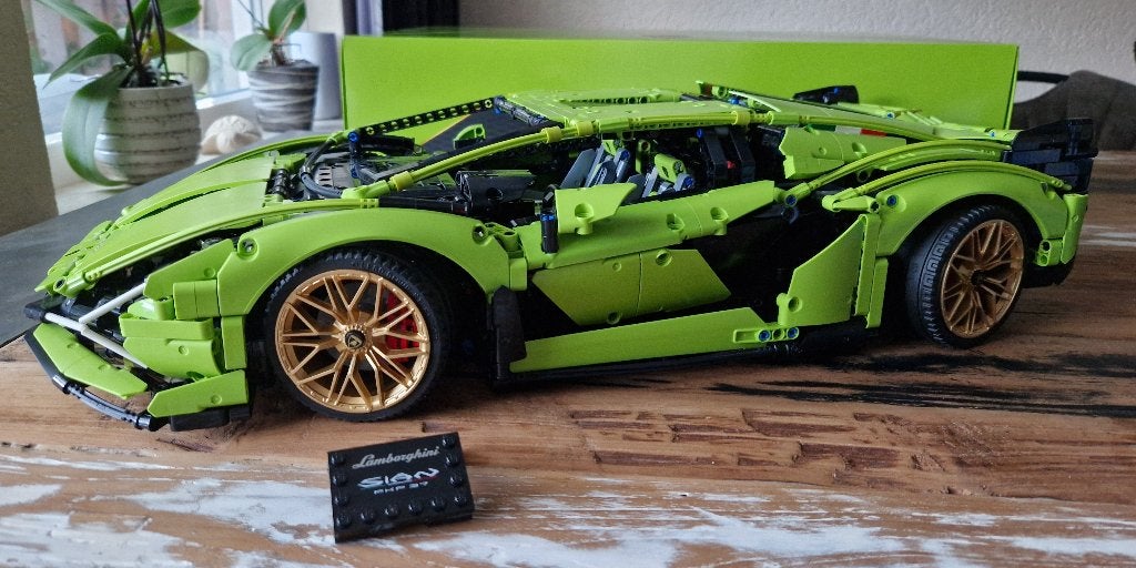 Technic Lego 42115 Lamborghini Sian FKP37, Kinderen en Baby's, Speelgoed | Duplo en Lego, Ophalen, Lego, Zo goed als nieuw, Technic