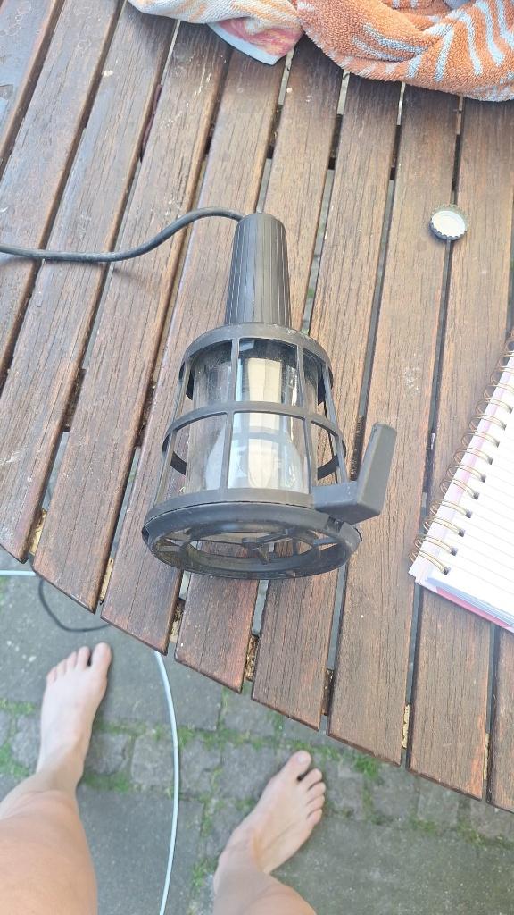 looplamp 2 stuks, Ophalen, Gebruikt, Minder dan 50 watt, Lamp met armatuur