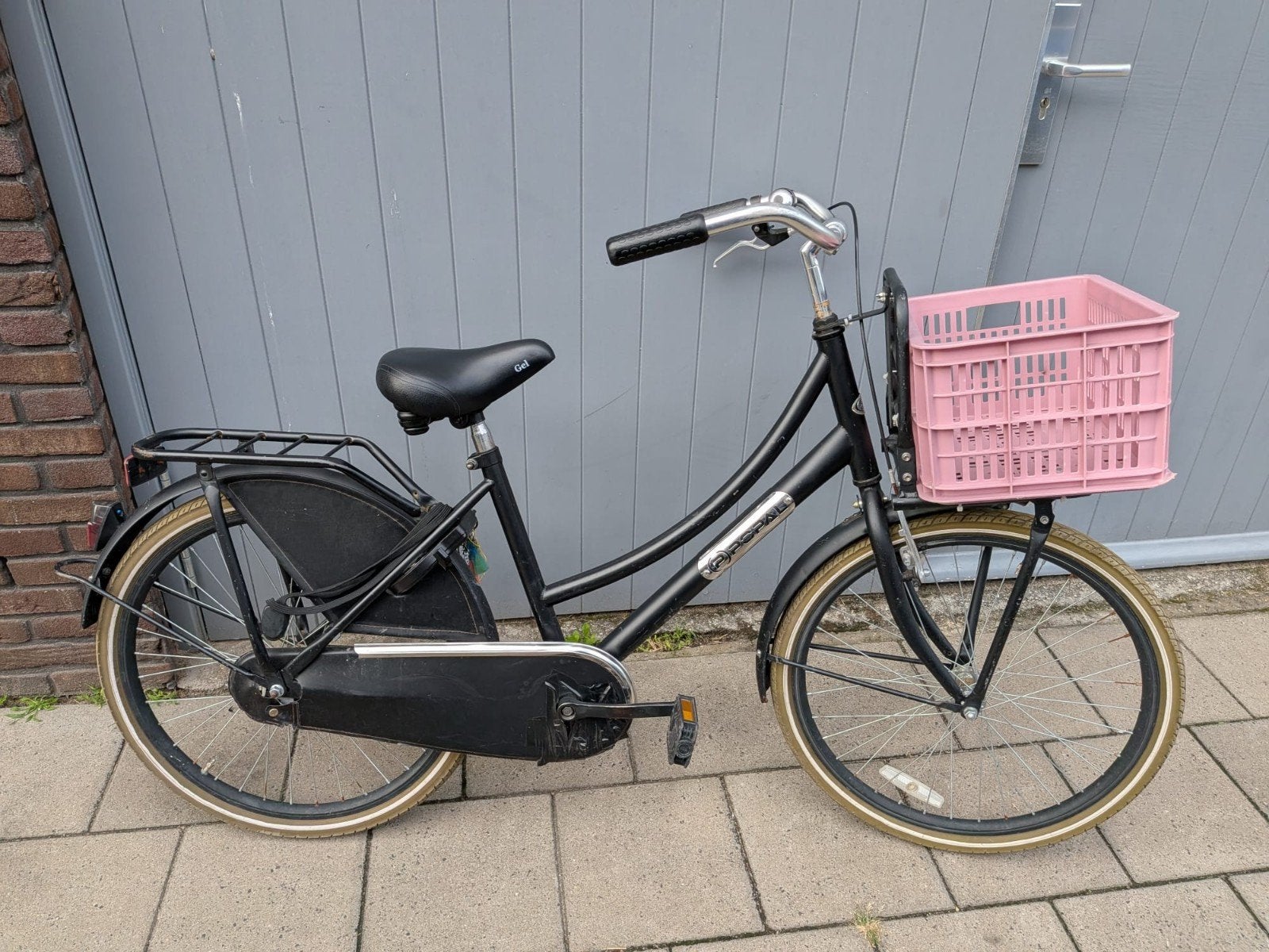 Popal meisjes fiets 24 inch, Fietsen en Brommers, Ophalen, Terugtraprem, Handrem, Popal