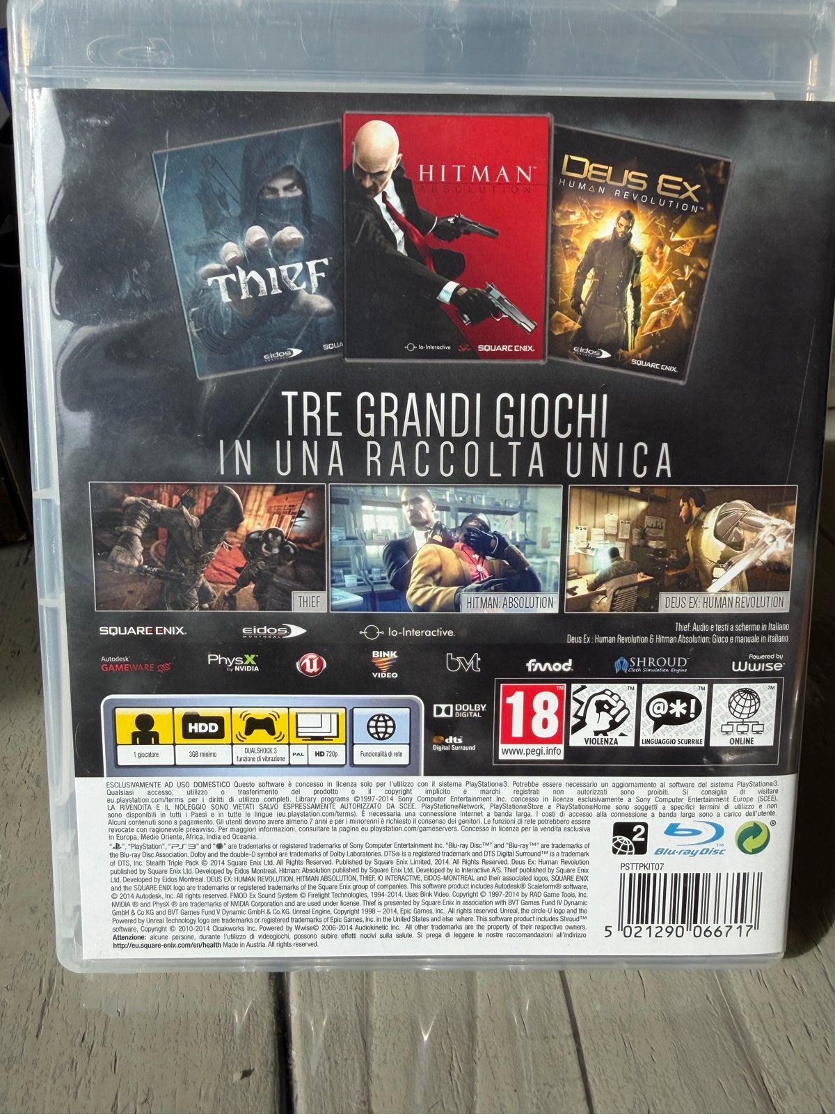 Foto 3 van PS3 Ultimate Stealth Triple Pack (Thief, Hitman, Deus Ex)
