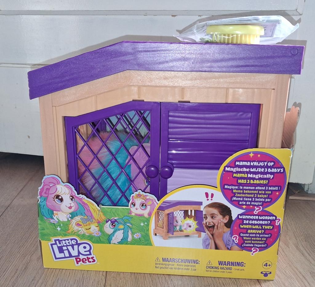 Little live cavia rainbow, Kinderen en Baby's, Speelgoed | Knuffels en Pluche, Ophalen, Nieuw, Overige typen