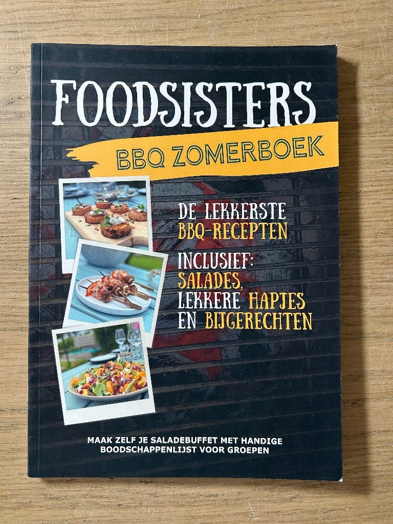 Foodsisters BBQ Zomerboek, Boeken, Kookboeken, Ophalen of Verzenden, Zo goed als nieuw