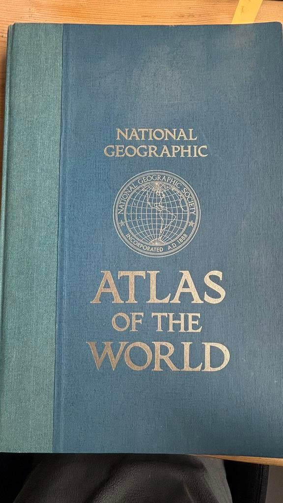 Atlas of the world, Boeken, Ophalen, Overige atlassen, Zo goed als nieuw, 1800 tot 2000