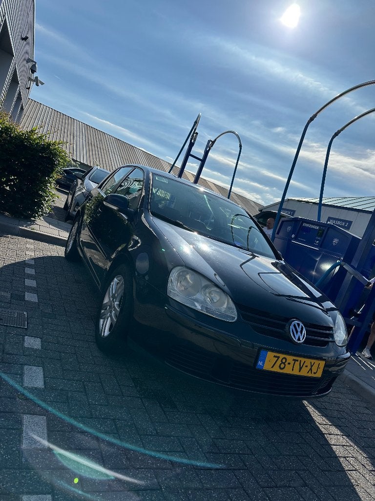 VOLKSWAGEN GOLF 1.6 16V FSI 85KW 2007 ZWART NAP GROTE BEURT, 15 km/l, 4 cilinders, 620 kg, Zwart