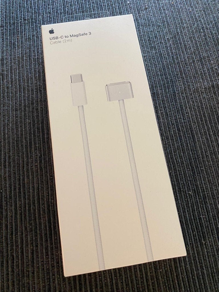 USB-C to MagSafe 3 Cable (2m) (New), Computers en Software, Laptop-opladers, Ophalen of Verzenden, Nieuw
