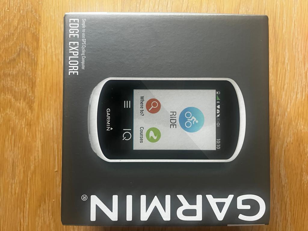 Garmin Edge Explore fietscomputer, Fietsen en Brommers, Fietsaccessoires | Fietscomputers, Zo goed als nieuw, GPS, Verzenden