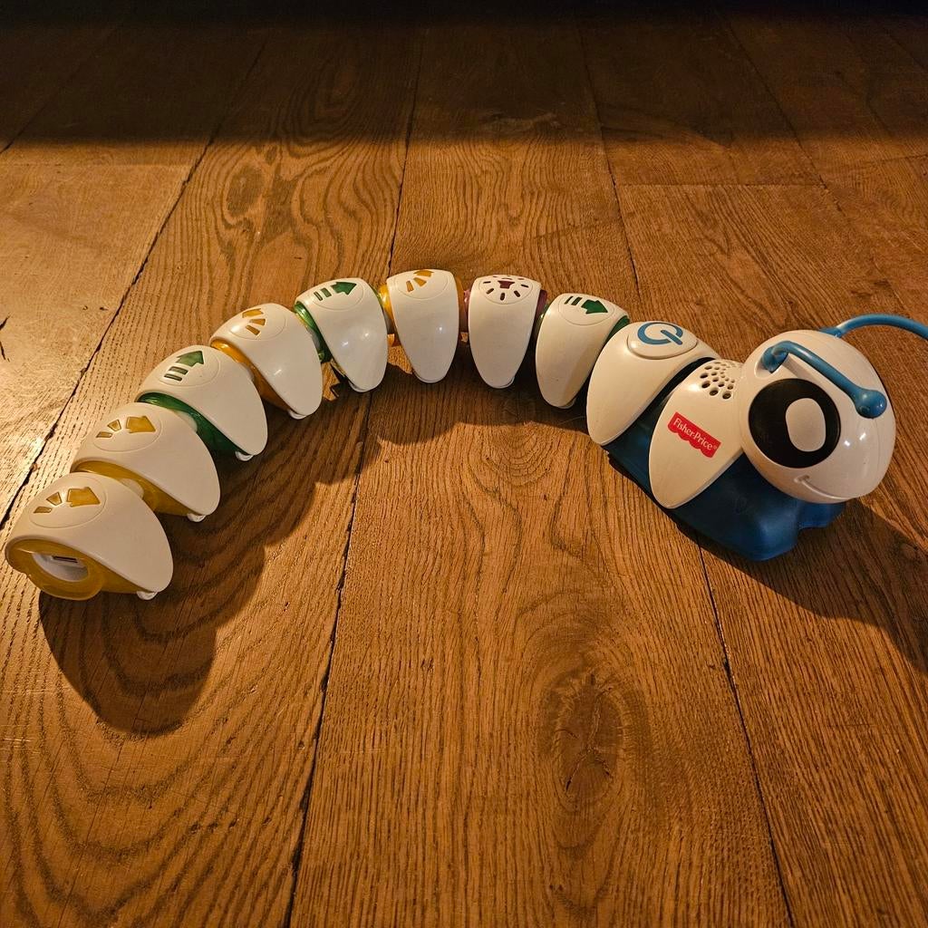 Fisher-Price Code-a-Pillar Richting Rups Educatief Speelgoed, Ophalen of Verzenden, Gebruikt, Overige typen, Met geluid