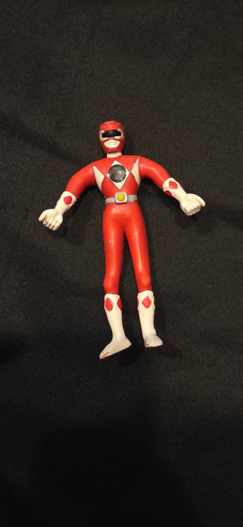 Power Rangers rode rubber ranger., Ophalen of Verzenden, Gebruikt