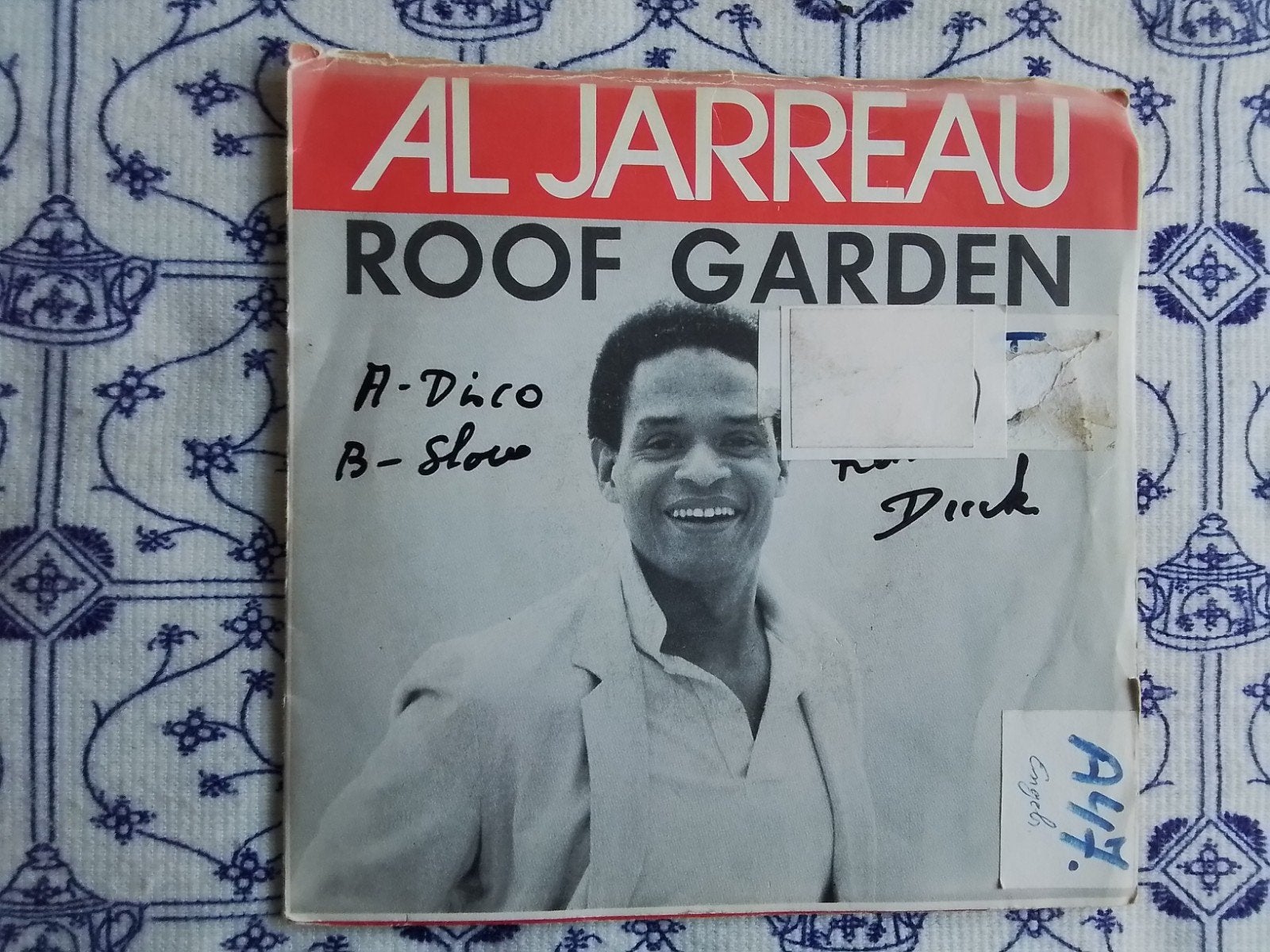Al jarreau             Roof garden, Ophalen of Verzenden, Zo goed als nieuw, 7 inch, Pop