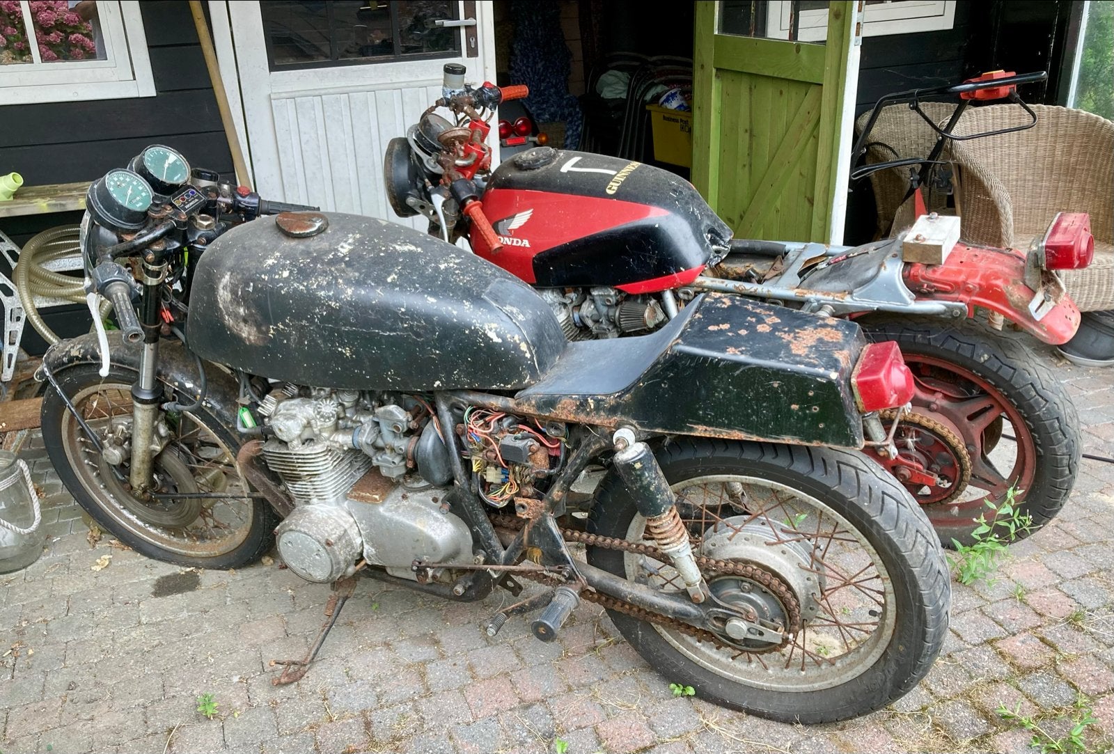 2x Honda CB Four 550/750 restauratie of losse onderdelen., 4 cilinders, Motorrijbewijs A, Gebruikt, Particulier