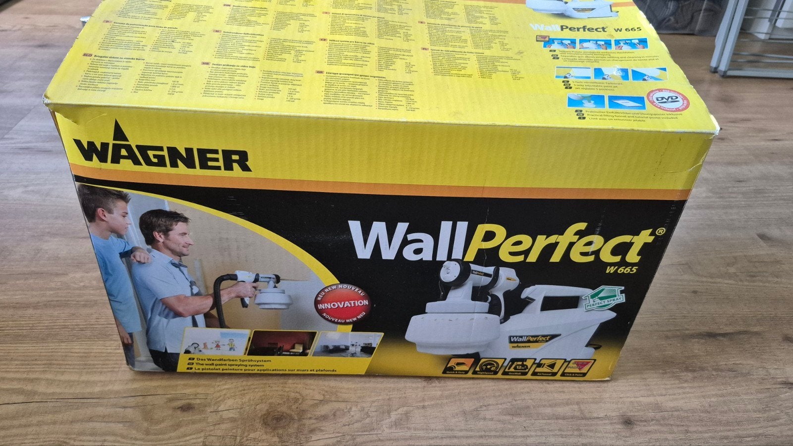 Wagner WallPerfect W 665 Verfspuit - Gebruikt, Ophalen, Gebruikt, Verfspuit of Verfpomp