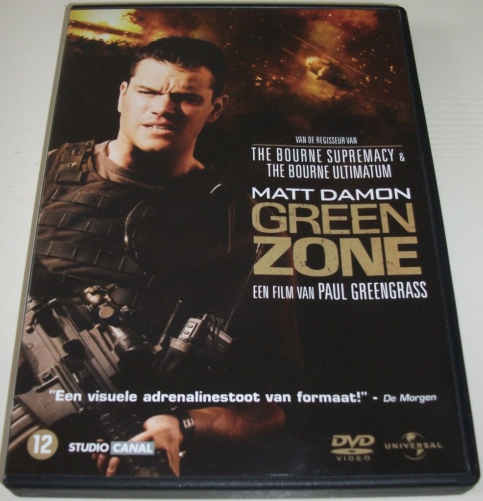 Dvd *** GREEN ZONE *** Een Amerikaans Eliteteam, Vanaf 12 jaar, Ophalen of Verzenden, Zo goed als nieuw, Oorlog