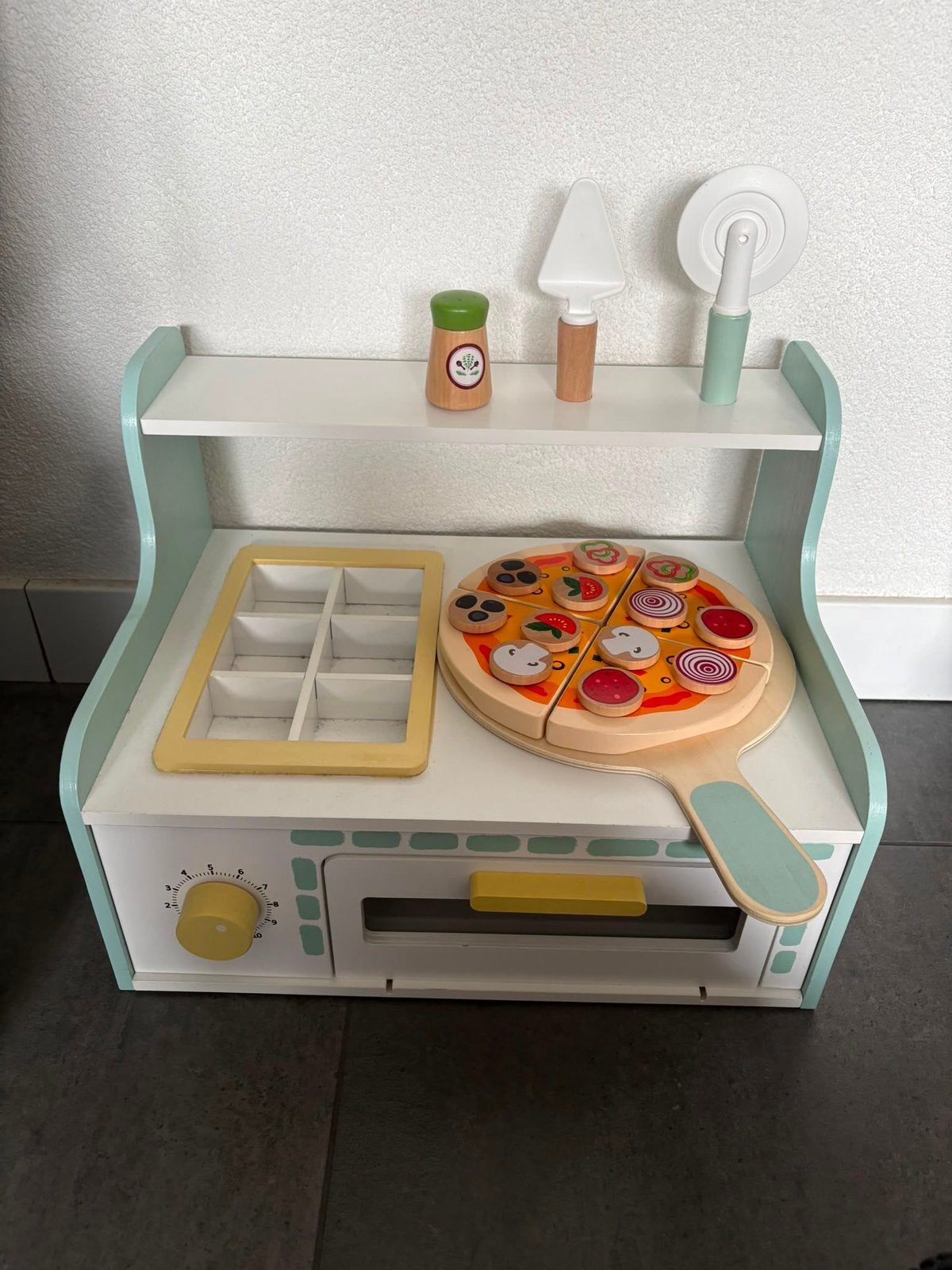 Te Koop houten Pizza oven, Kinderen en Baby's, Ophalen of Verzenden, Zo goed als nieuw