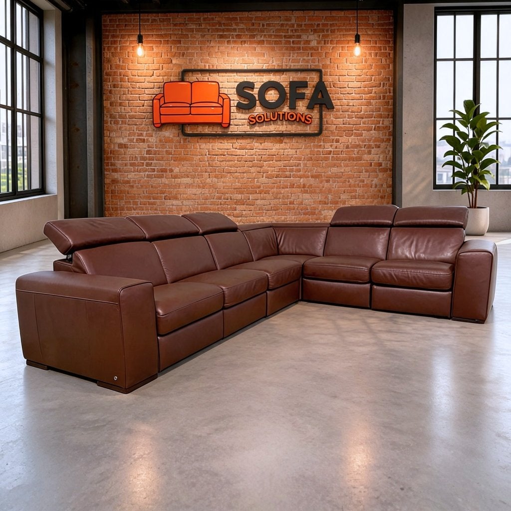 Natuzzi Editions B760 | Echt Leren Hoekbank, 150 tot 200 cm, Hoekbank, Ophalen of Verzenden, Zo goed als nieuw