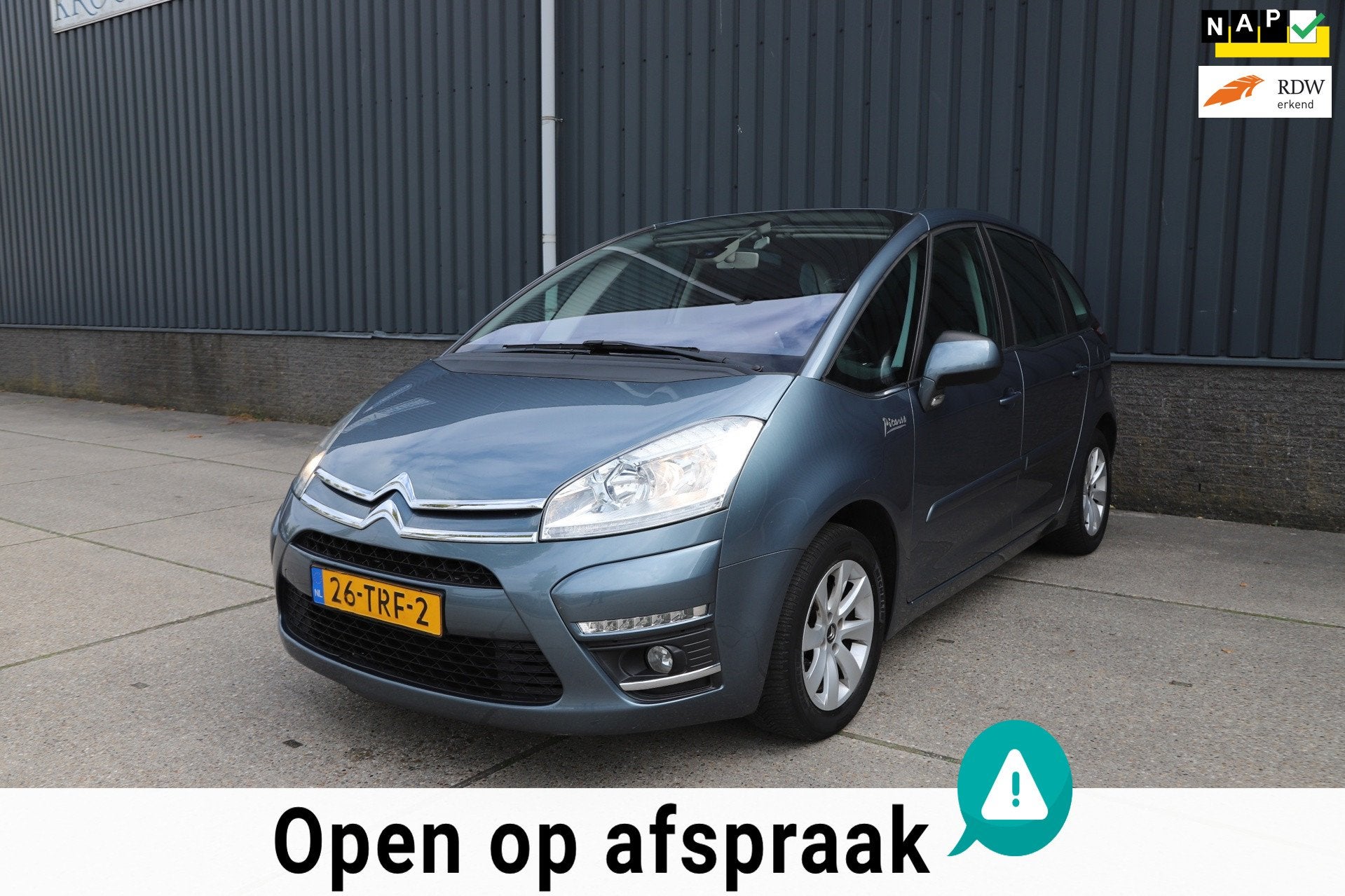 Citroen C4 Picasso 1.6 THP Collection AUT/NAP/ONDERHOUDSBOEK, Euro 5, 15 km/l, Gebruikt, C4 (Grand) Picasso