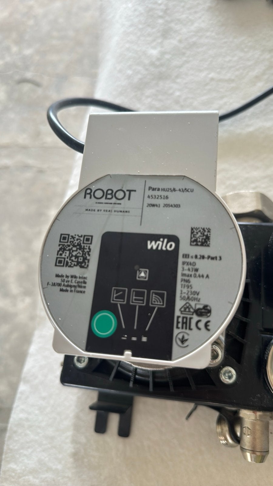 Wilo Robot Verdeler 12 Groepen Vloerverwarming, Ophalen of Verzenden, Gebruikt, Overige typen