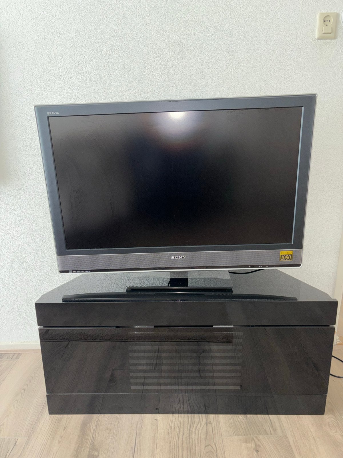 Sony Bravia LCD TV met afstandsbediening, Ophalen, Gebruikt, LCD, 80 tot 100 cm