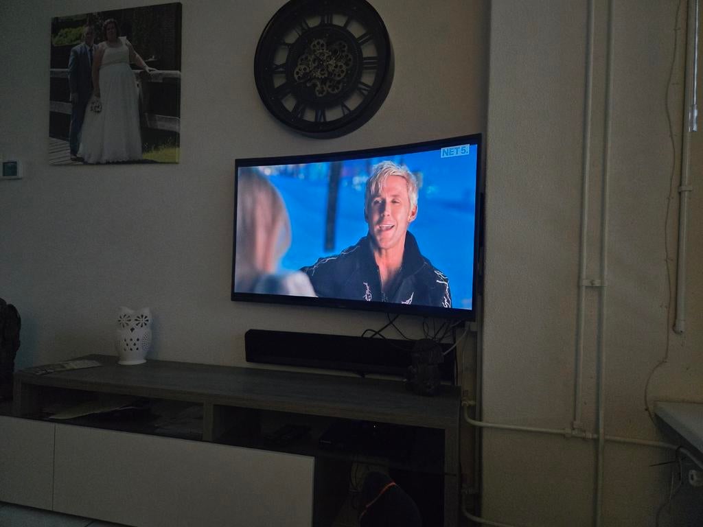 Mooi Samsung curved, Audio, Tv en Foto, Televisies, Ophalen, 100 cm of meer, 50 Hz, Samsung
