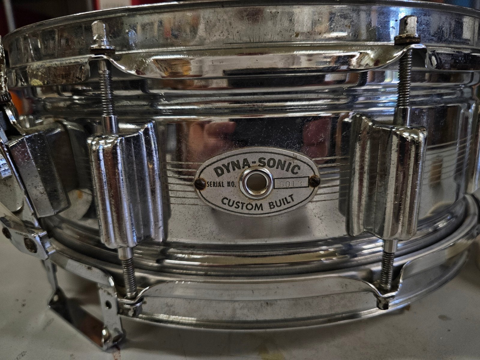 Roger Dyna-sonic Custom Built Snare Drum - Opknappertje, Ophalen