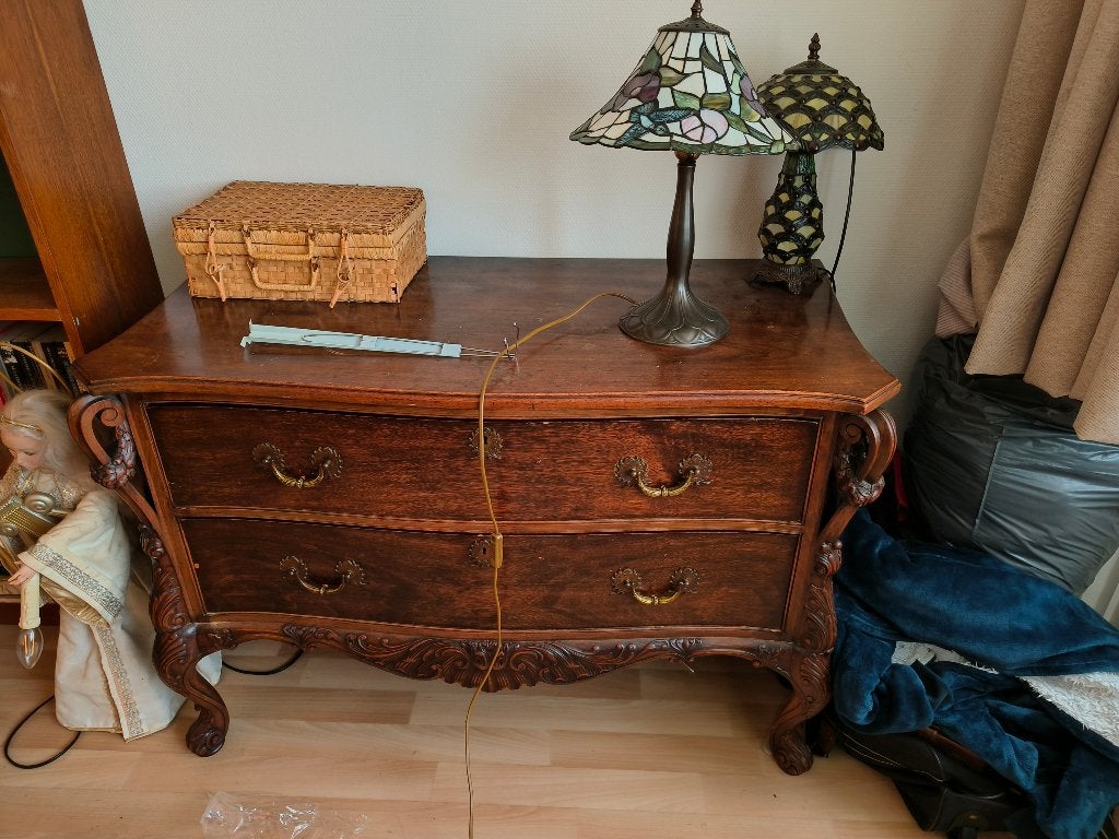 Antiek dressoir, Huis en Inrichting, Kasten | Dressoirs, Ophalen, Gebruikt, Barok, Eikenhout