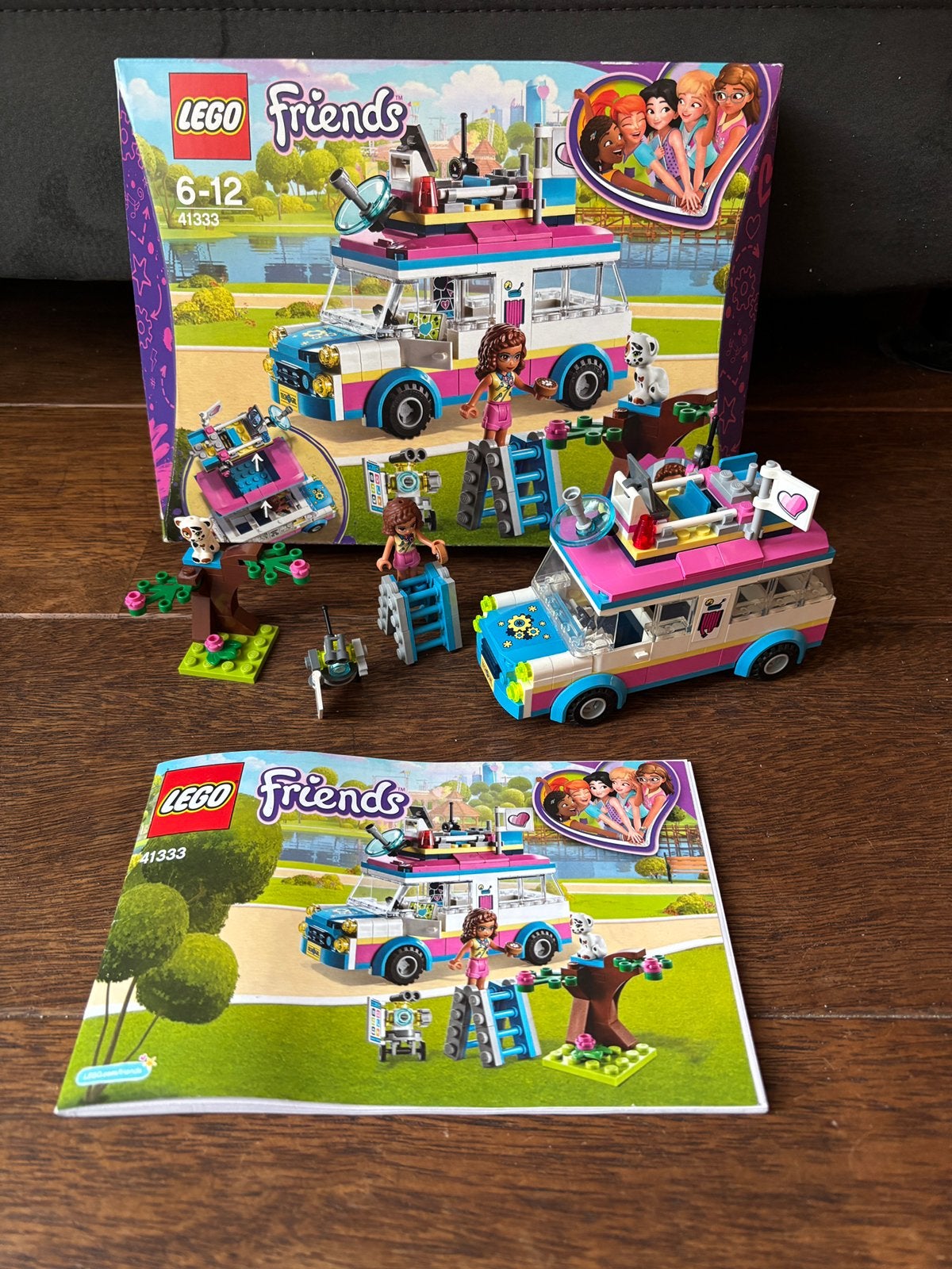 Lego Friends 41333 Olivia’s missie voertuig, Ophalen, Zo goed als nieuw
