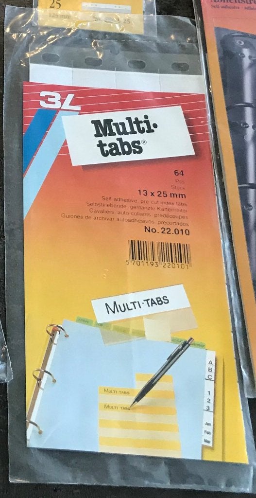 Multitabs, nieuw, -, -, Nieuw, 3L Office
