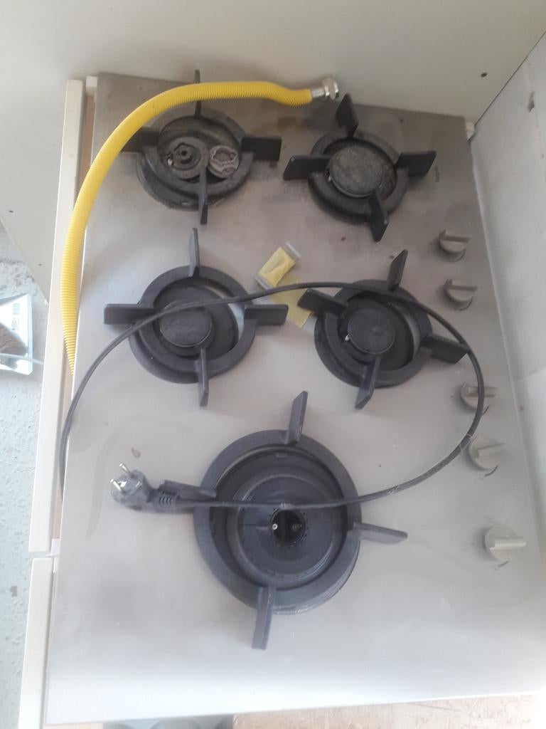 Kookplaat gas, Ophalen, Zo goed als nieuw, Inbouw, Gas