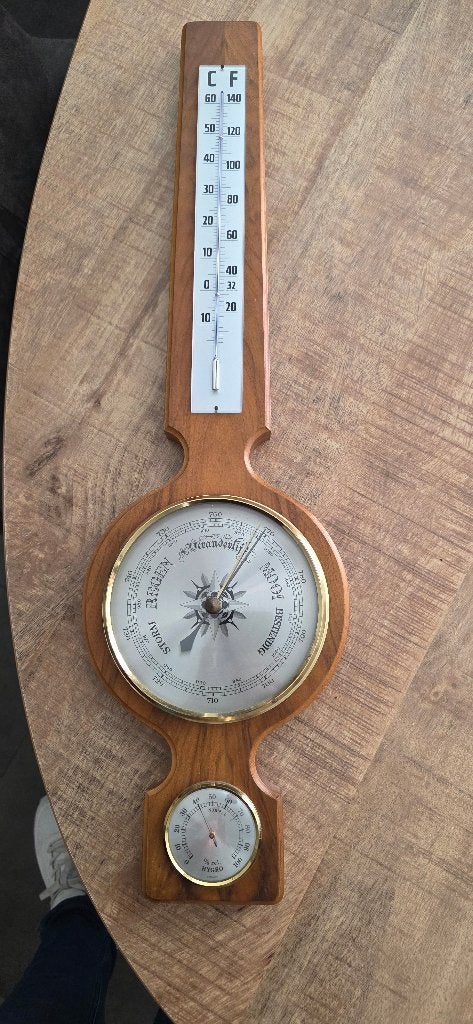 analoge weerstation, Ophalen of Verzenden, Gebruikt