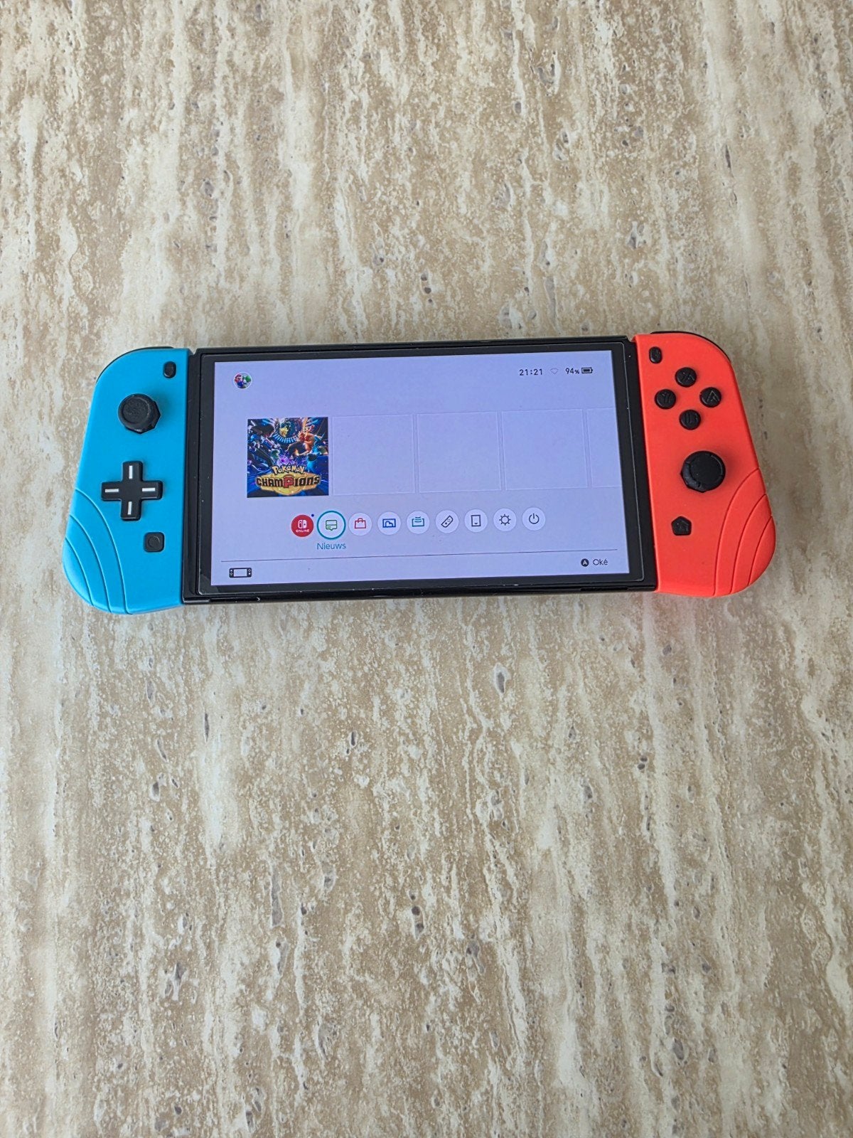 Nintendo switch OLED, Ophalen of Verzenden, Zo goed als nieuw, Met 1 controller, Switch OLED