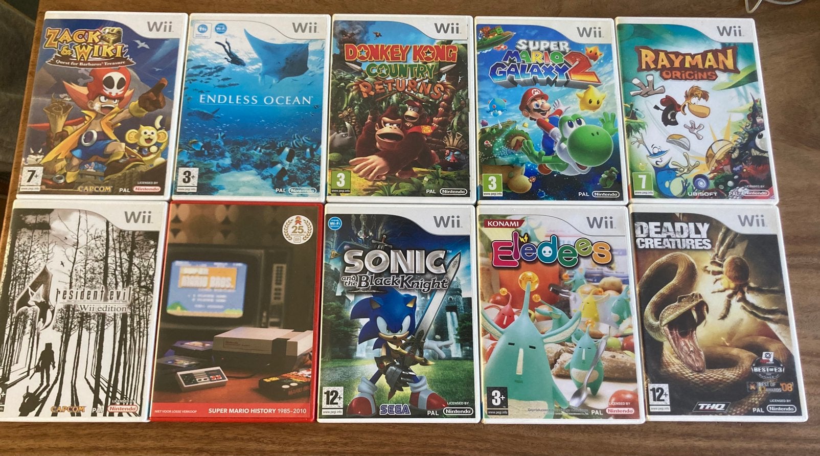 Wii Games - Mario, Sonic, Rayman, Resident Evil, Avontuur en Actie, Ophalen of Verzenden, Zo goed als nieuw, 3 spelers of meer