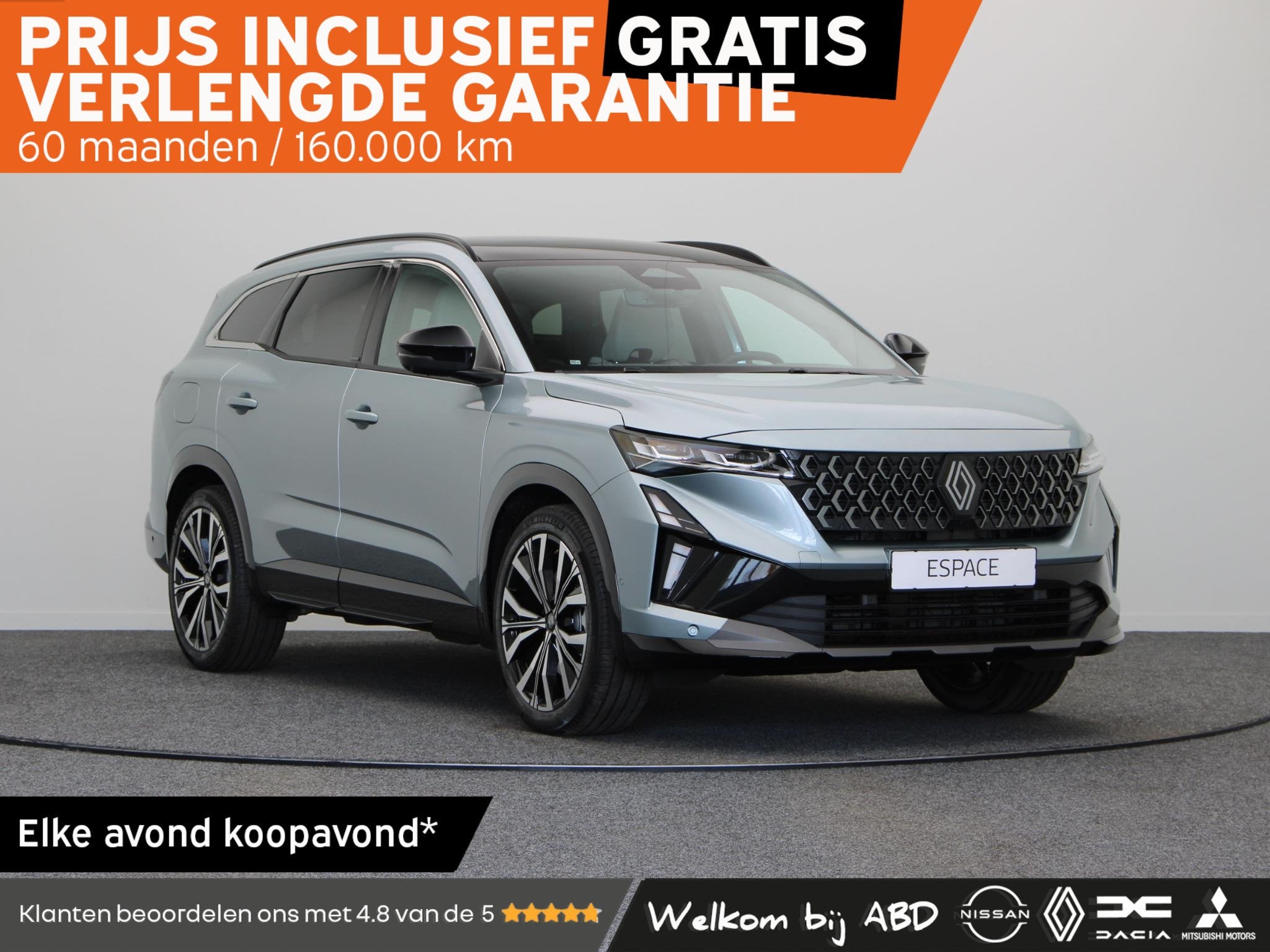 Renault Espace E-Tech full hybrid 200pk iconic 5p. | Vijf ja