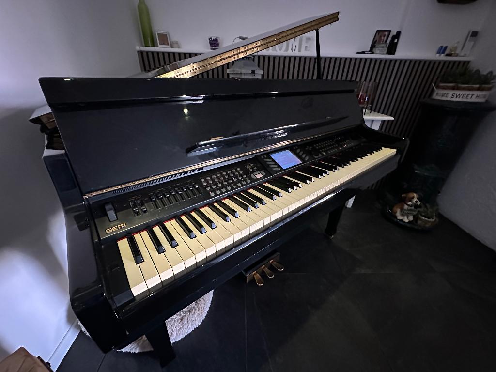 General Music Digitale Vleugel Piano, Muziek en Instrumenten, Gebruikt, Zwart, Ophalen of Verzenden, Vleugel