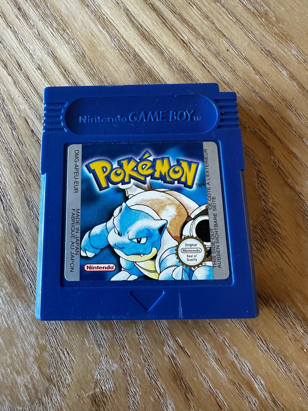 Pokémon Blue - Game Boy (Alleen cartridge), Spelcomputers en Games, Gebruikt, Verzenden, 1 speler, Role Playing Game (Rpg)