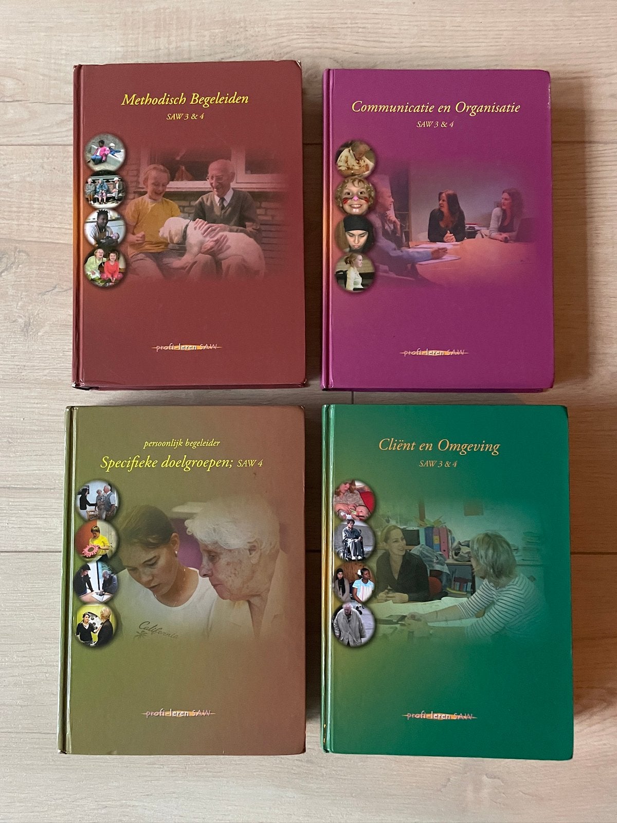 Profi-leren SAW 3&4 boeken - Complete set, Boeken, Ophalen of Verzenden, Zo goed als nieuw, Overige niveaus