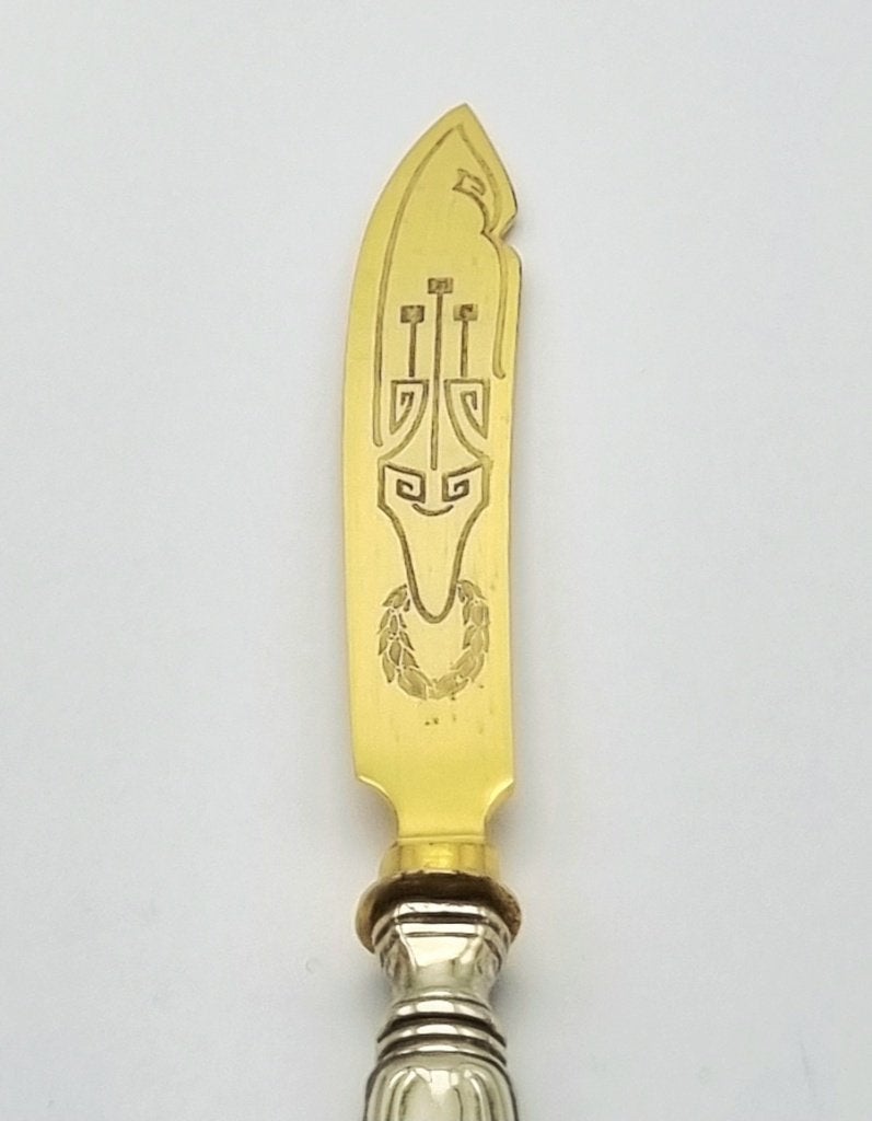 74. Art Deco visbestek, ca. 1930, Ophalen