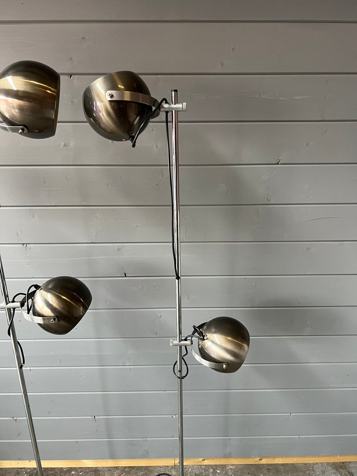 Twee vintage staande vloerlampen, Ophalen, O, O, 150 tot 200 cm