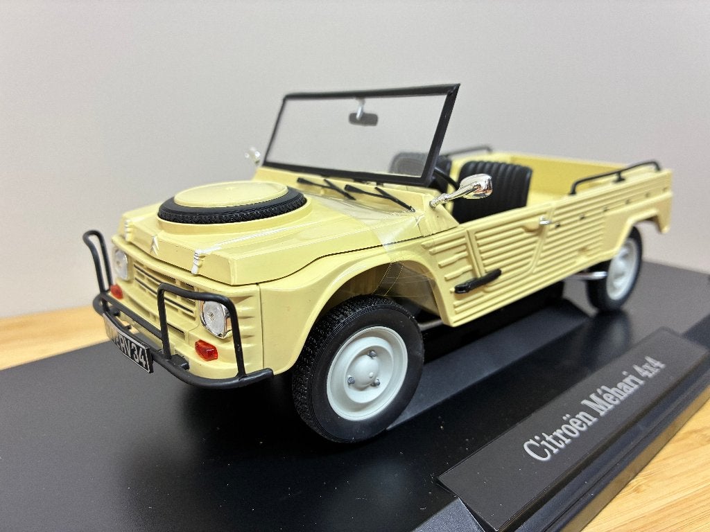 Citroen Mehari 4x4 van 1979 Hoggar Beige  1/18 Norev, Ophalen of Verzenden, Nieuw, Auto, Norev