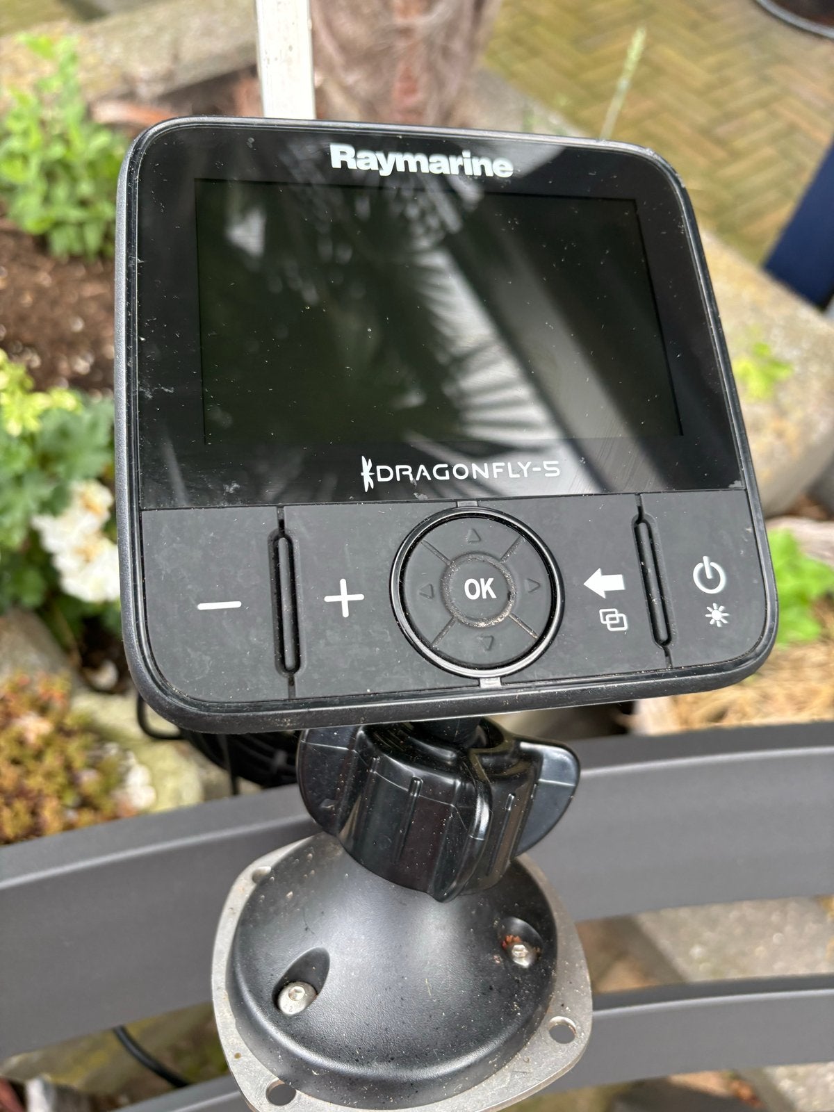 Raymarine Dragonfly-5 Fishfinder/Kaartplotter, Watersport en Boten, Ophalen of Verzenden, Gebruikt, Kaartplotter of Fish Finder
