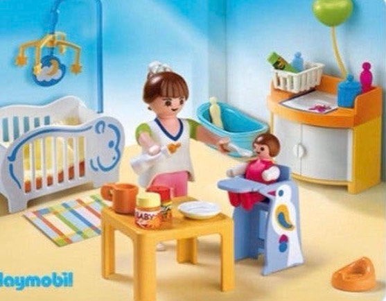 Playmobil 4286-Babykamer met verzorgster/baby, Ophalen of Verzenden, Jongen of Meisje
