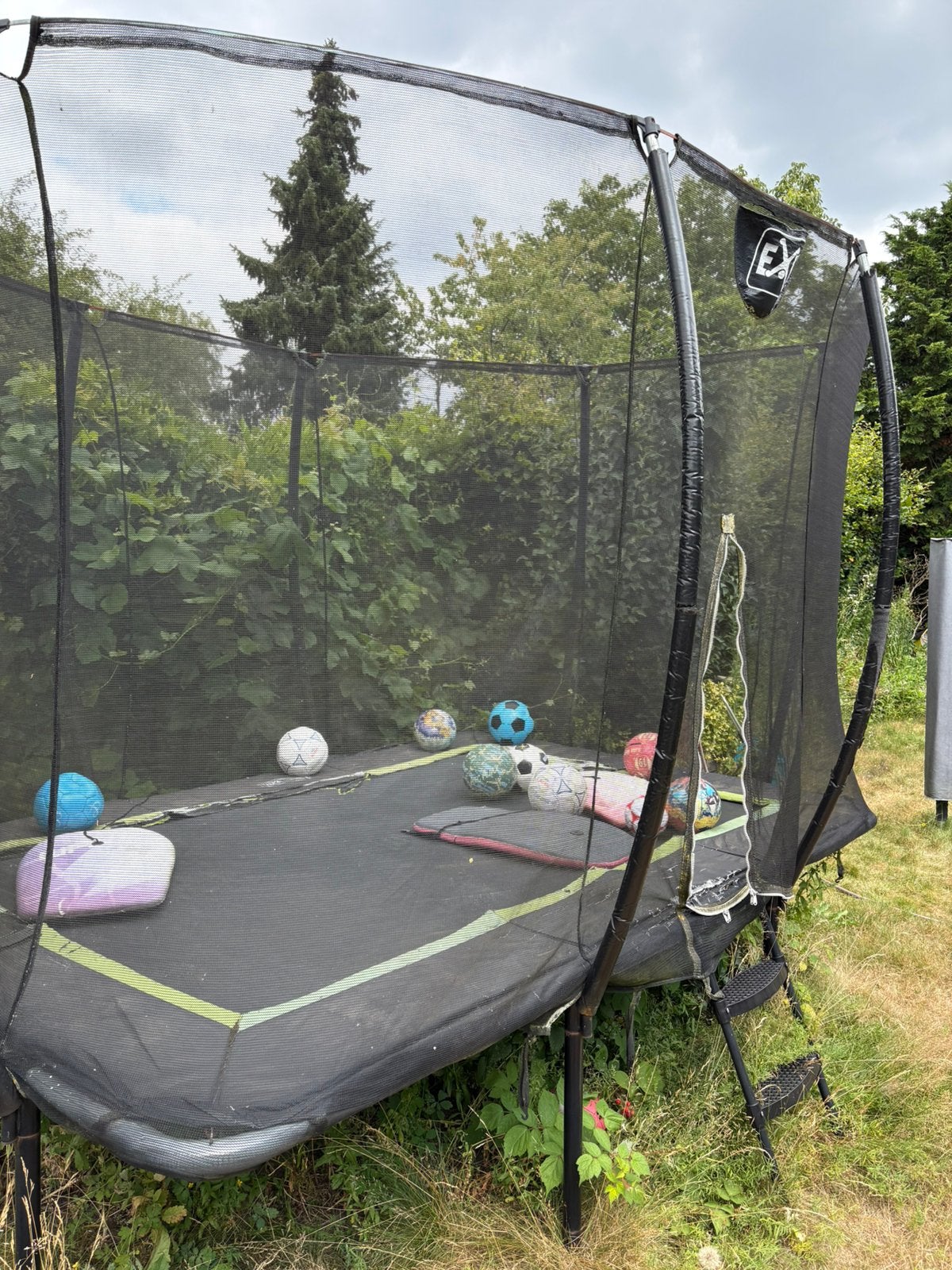 Trampoline gratis, Ophalen, Gebruikt